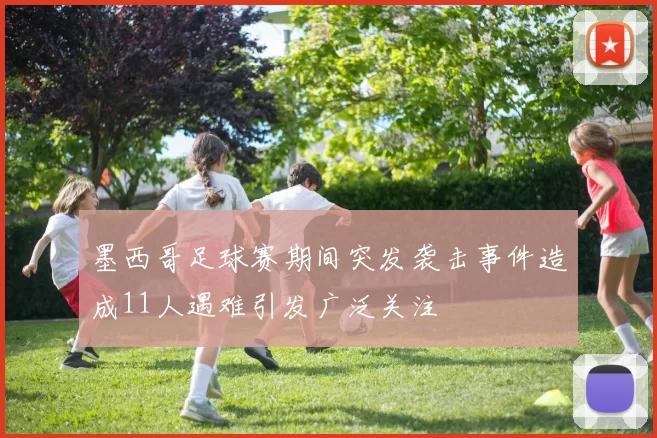 墨西哥足球赛期间突发袭击事件造成11人遇难引发广泛关注